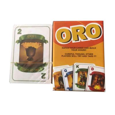 China Customized Logo Game Paper Full Color Printing Card Paper Game Card With Box Printing for sale