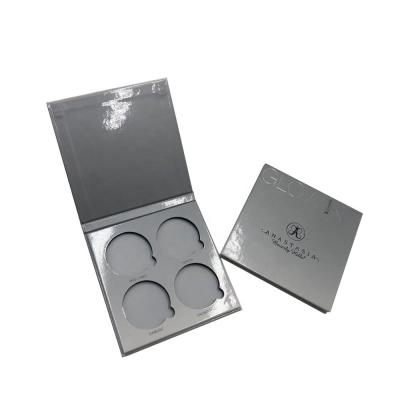 China Custom Recyclable Glitter Eye Shadow Private Logo Mark Matte Eyeshadow Palette Cardboard Packaging Charm Box for sale