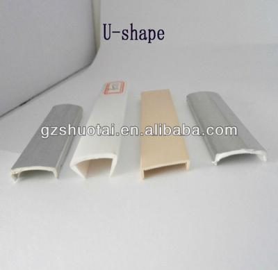 China Dark Table U sahpe edging, pvc u profile, U molding profile for sale