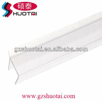 China Transparent Window Or Door Extrusion Flexible Plastic Profiles for sale