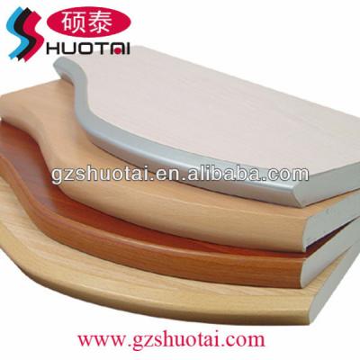 China Flexible Extrusion PVC T Profile For MDF Board for sale