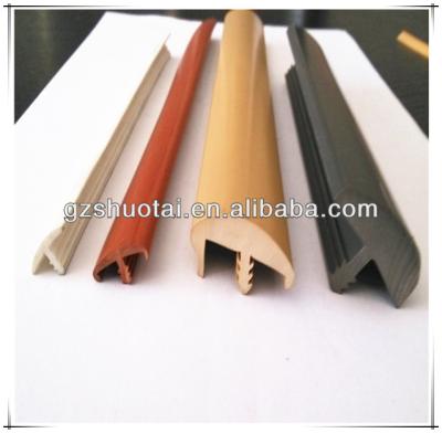 China High Impact Strength PVC Profiles, Plastic Profile, Decorative Plastic Profile for sale