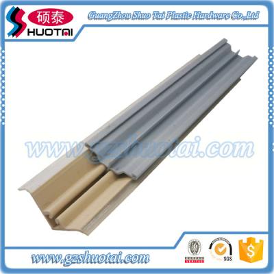 China finish each kitchen countertop aluminum foil pvc skirting board waterproof aluminum kitchen plinth for sale