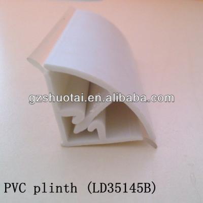 China pvc sideboard plinth, countertop plinth, kitchen skirting plinth LD35145B for sale