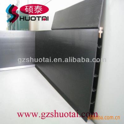 China PVC Aluminum Skirting Panel , Soft PVC Skirting Kitchen D105 for sale