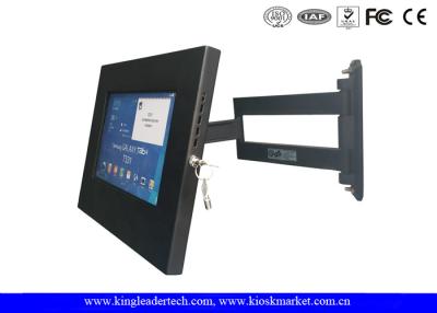 China Samsung Galaxy Ipad Kiosk Stand , Tablet Kiosk Enclosure Wall Mounted for sale