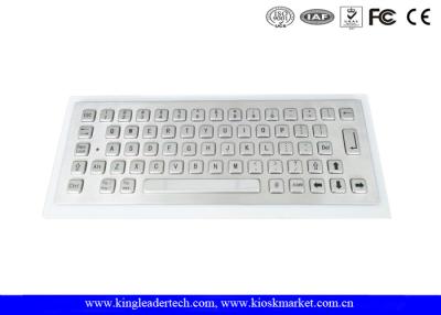 China 304 Stainless Steel Industrial Mini Keyboard High Vandal-Proof With 64Keys for sale