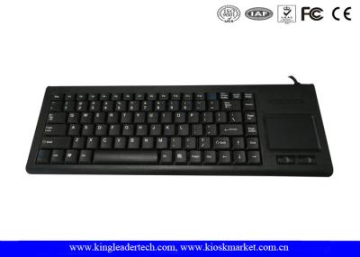 China Teclado industrial plástico de 87 llaves con el panel táctil óptico, USB o el picosegundo/2 en venta