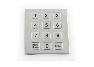 China 3*4 Flat Keys  Computer Numeric Keypad Panel Mounted Optional Keys Layout Characters for sale