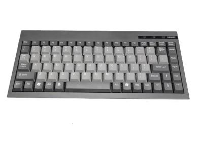 China Teclado plástico impermeable compacto con llaves rugosas de PC/ABS en venta