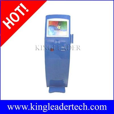 China Self-service kiosk with vandal-proof SAW touchscreen custom kiosk design TSK8016 for sale