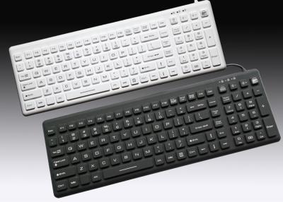 China USB 110 Keys IP68 Waterproof Hygienic Keyboard for sale