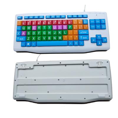 China Teclado del color de los niños con las llaves de gran tamaño para los niños bajo edad de escuela K-700 en venta