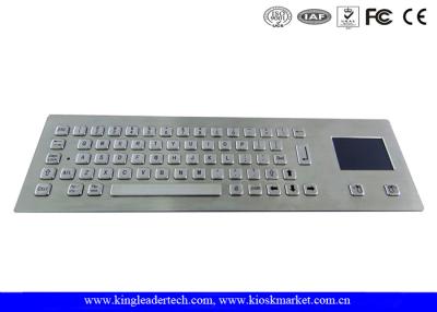 China Teclado industrial con el panel táctil y 64 llaves IP65 clasificados para el quiosco en venta