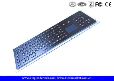 China Teclado industrial a prueba de polvo IP65 con acero inoxidable del panel táctil con 103 llaves en venta