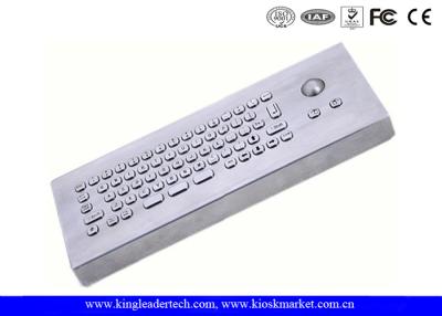 China 66 llaves impermeabilizan el teclado de escritorio industrial con el panel trasero de la aleación de aluminio en venta