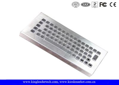 China Acero inoxidable del teclado de escritorio industrial de 65 llaves con IP65 a IP68 en venta