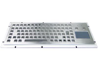 China Teclado industrial de aço inoxidável áspero com Touchpad do rato à venda