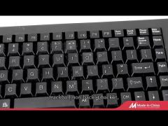 Industrial Plastic Keyboard with Touchpad