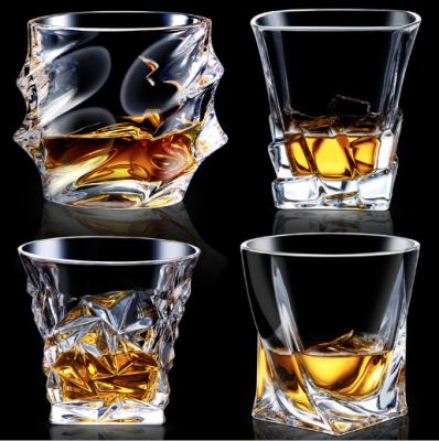 China New wholesale fashion heavy base CLASSIC whiskey glass mug for sale