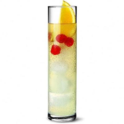 China Haonai 13oz/370ml Western Tall Cocktail Glasses , High Ball Tumbler Soda Limed Cocktail Tumbler for sale