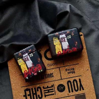 China Shockproof Basketball Sports NBA Star No. 23 of no. 24 end-made earphone protective case for airpods for airpods pro for sale