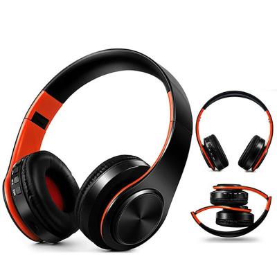 China New Perfect Sound Portable Wireless High Fidelity Stereo Foldable Headset Audio Adjustable Mp3 Headphones Earbuds With MIC For iPhone13Promax for sale