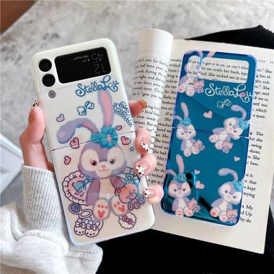 China Fashion Cartoon Mouse Shockproof Phone Case for Samsung zfip3 Folding Screen Phone Cover forSamsung Phone New for sale