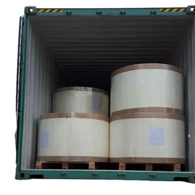 China Raw material disposable pe coated paper for paper cup and paper bowl for sale