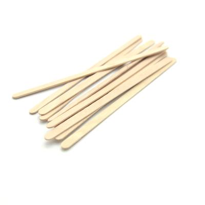 China Beverage Coffee Sticks Stirrers With Logo Wholesale Food Grade Wooden Tea Mixer for sale