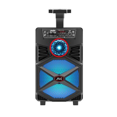 China No Rotation Portable 3D Tweeter Sound Speaker With Wheels Floor Speaker Trolley Speaker for sale