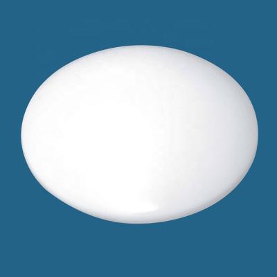 China Indoor White Acrylic Light Round Plastic Lamp Cover Flush Mount Ceiling Roof Light for sale