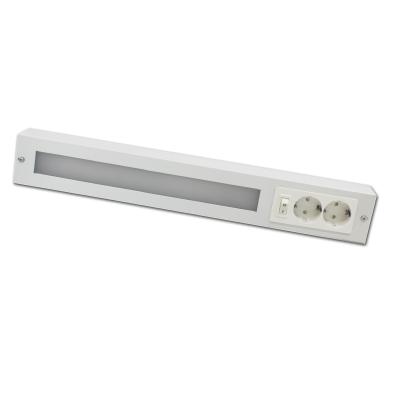 China Residential Lighting Wall Mounted Led Under Cabinet Light 12W RA80 With Socket Switch for sale