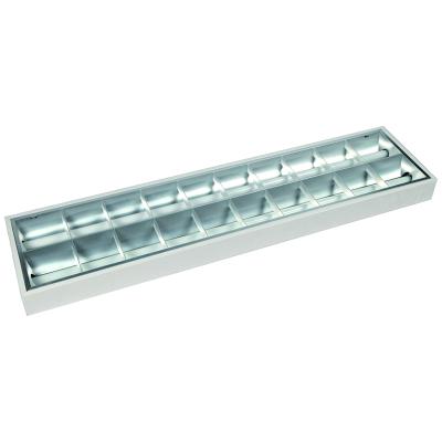 China Surfaced Fluorescent Canopy T8 Fluorescent Office Desk Lighting for sale