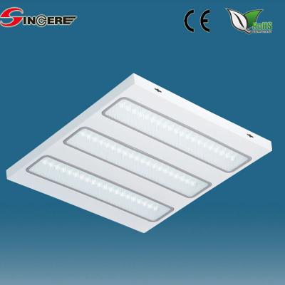 China Aluminum Alloy Ceiling Mount Motion Sensor Light Recessed Type Square 600*600mm Indoor Fluorescent LED Panel Light Indoor Lighting for sale