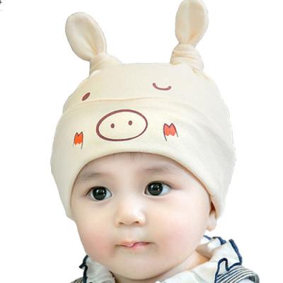 China Gently 2019 New Spring and Autumn Sleeping Pig Princess Mother Baby Hat Child Hat Baby Cotton Hat for sale