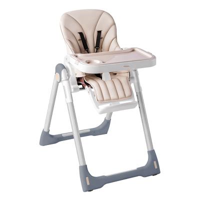 China Traditional high-end quality children's multi-function portable folding baby eating seat BB dining table chair for sale