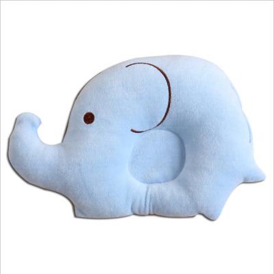 China Inflatable Elephant Pillow Baby Velvet Anti-headrest Newborn Pillow for sale