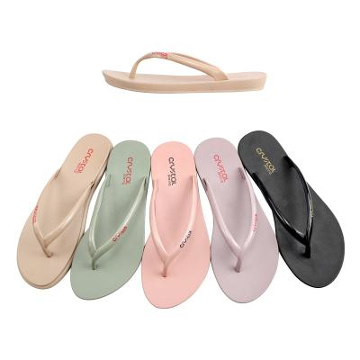 China Trend Women's Crystal Slipper, New Design Lady PVC Fashion Slipper for sale