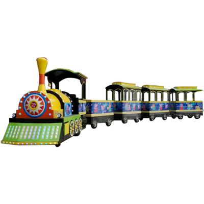 China Amusement Park Park Attraction Kids Carnival Rides Train Tourist Rides for sale