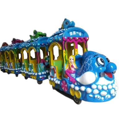 China Theme Park Other Amusement Park Products Mall Electric Mini Train Amusement Park Rides On Sale for sale