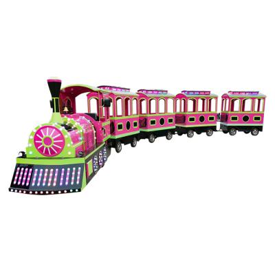 China 2022 theme park mini train game fun fair amusement park equipment train rides for sale for sale