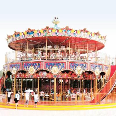 China Modern Theme Park Amusement Ride Musical Merry Go Round Carousel Horse Carousel Ride for sale