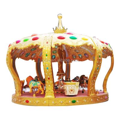 China Theme Park Carnival Rides Amusement Park Equipment Amusement Rides Crown Carousel/Crown Carousel for sale