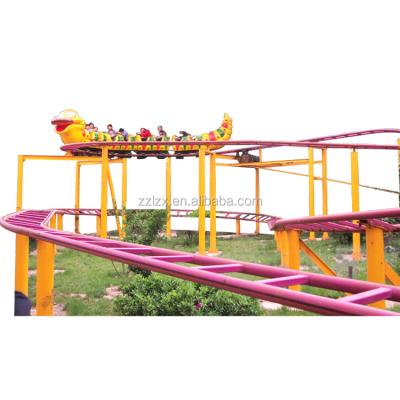 China 2019 cheap theme park kiddie amusement rides small mini playground worm roller coaster get rid on sale for sale