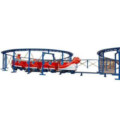 China High Quality Slide Dragon Roller Coaster Rides Theme Park People Motor Monorail For Sale for sale