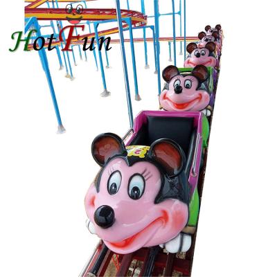 China Theme Park Amusement Park Roller Coaster Ride with Big Roller Coaster Wheels for sale