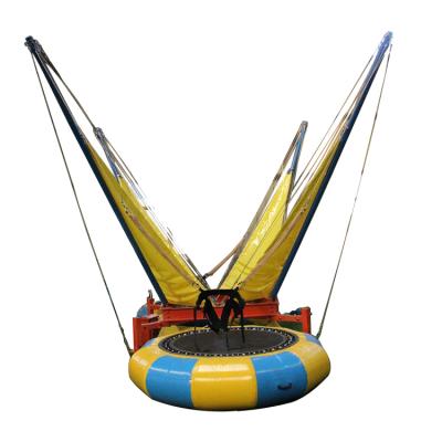 China Theme Park Amusement Park Products Electric Trampoline Tower Kids Jumping Game For Sale for sale