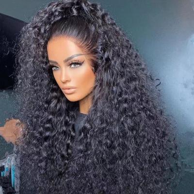 China Wholesale Virgin Brazilian Body Wave Cuticle Aligned Hair Vendor Lace Wig For Color Women Glueless 13X4 Hd Transparent Lace Front Wigs for sale