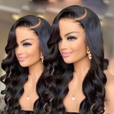 China Body Wave 180 Density HD Full Lace Hair Wigs For Black Women Wholesale Brazilian Virgin Hair HD Lace Front Wig With Baby Hair for sale